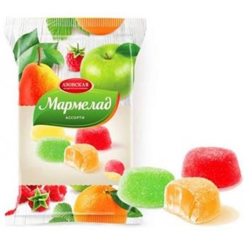 Marmellata di gelatina gusto asortito (300g)