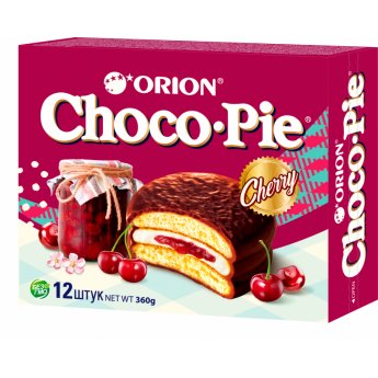 Пирожное "Choco Pie - Вишня в глазури" (360г)