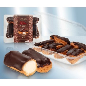 Dlce "Eclairs" con crema delicata 6 pezzi (200g)