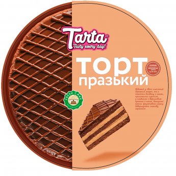 Tорт "Tarta Прага" бисквитный  (1кг)