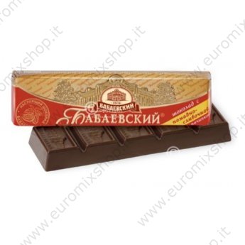 Barretta di cioccolato fondente con ripieno di crema  "Babaevsky" (50g)