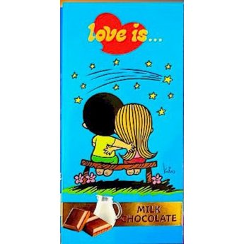 Cioccolato "Love is..." al latte (85g)