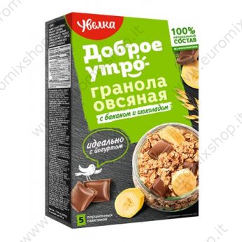 Granola "Uvelka" Avena Banana Cioccolato (5x40g)