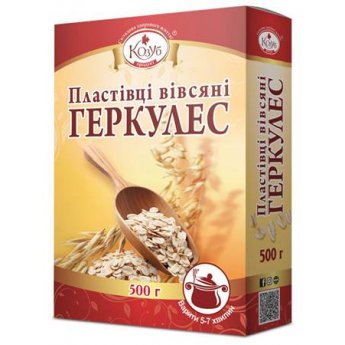 Fiocchi d'avena "Kozub" Hercules (500g) Fiocchi d'avena "Kozub" Hercules (500g)
