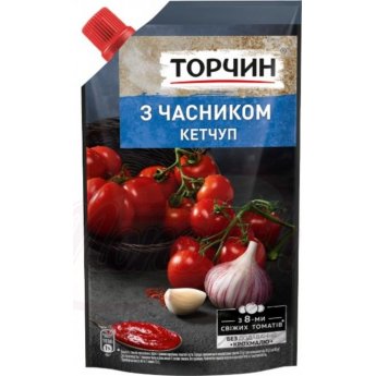 Кетчуп "Торчин" с чесноком (300г)