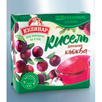 Kissel "Kulinar" gusto mirtillo rosso (220 g) Kissel "Kulinar" gusto mirtillo rosso (220 g)