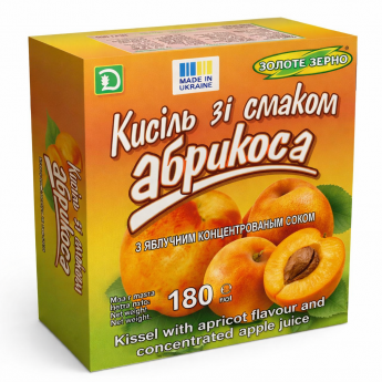 Preparato per bevanda "Kisel" gusto albiccoca (180g)