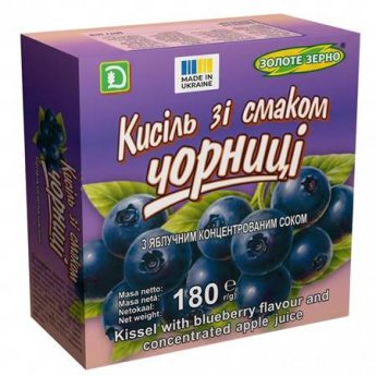 Preparato per bevanda "Kisel" gusto Mirtillo (180g)