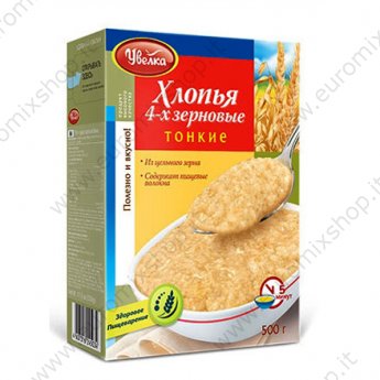 Fiocchi di 4 cereali "Uvelka" sottili (350g)
