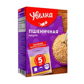 Крупа пшеничная "Увелка" (5х80г)