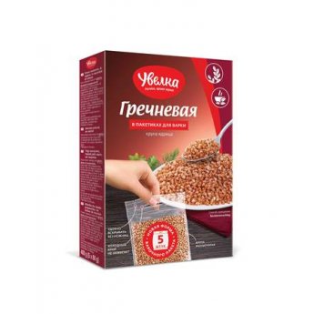 Grano saraceno "Uvelka" in bustine monoporzione (5x80g) Grano saraceno "Uvelka" in bustine monoporzione (5x80g)