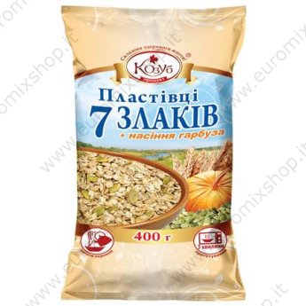 Fiocchi "Kozub" 7 cereali + semi di zucca (400g)