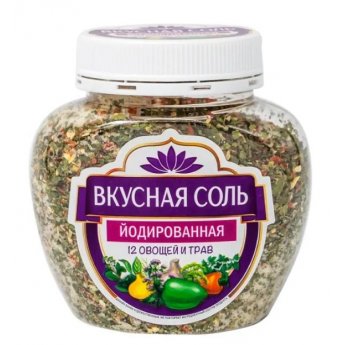 Sale gustoso "Costa del" 12 verdure ed erbe aromatiche 400g Sale gustoso "Costa del" 12 verdure ed erbe aromatiche 400g