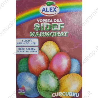 Colorante all'uovo arcobaleno Alex 17ml