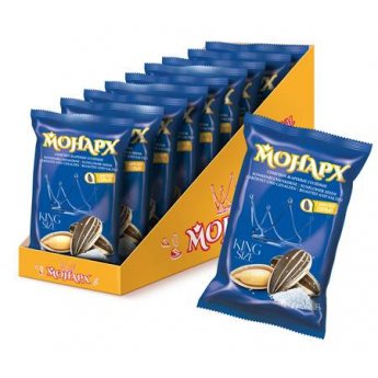 Semi di girasole tostati "Monarch King" con sale (300g)
