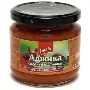 Salsa picante "Adjika - Emelia" (350ml)