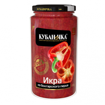 Preparazione di peperoni "Kubanochka" 350g