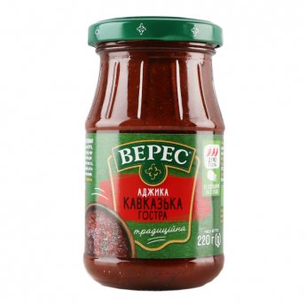 Salsa piccante "Adjika - "Veres"  (360g)