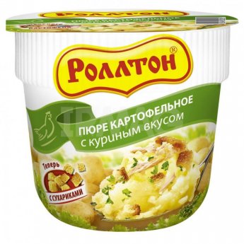 Purè di patate con pollo "Rollton" (40gr) Purè di patate con pollo "Rollton" (40gr)