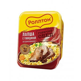 Noodles "Rollton" al gusto di manzo (90g)