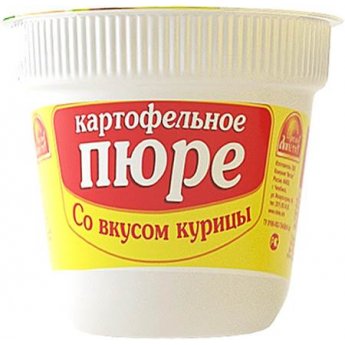 Purè di patate "Appetito russo" con pollo (37g)