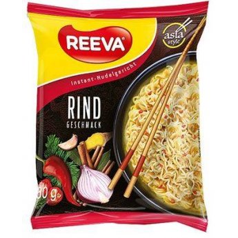 Вермишель "Reeva" со вкусом говядины (60г)