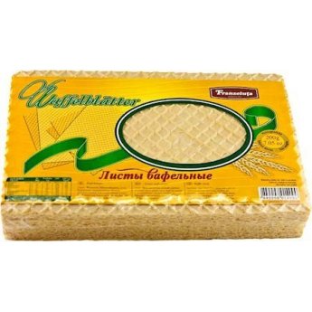 Fogli di wafer "Franzeluta" rettangolari (200g)