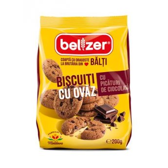 Biscotti di avena "Belzer" con ciocolato (200 g) Biscotti di avena "Belzer" con ciocolato (200 g)