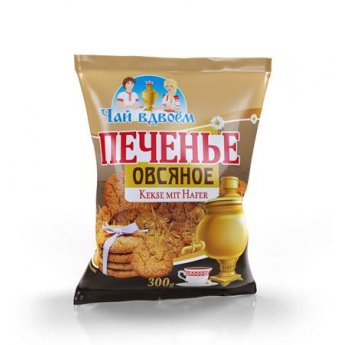 Biscotti all'avena "Tè per due" classici (300g)