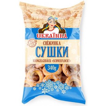 Сушки "Украинка" Снежинка (340г)