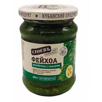 Marmellata "Stoev" Feijoa frullata con zucchero (280g)