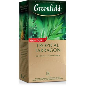 Tè Oolong "Greenfield - Dragoncello " con ananas  (25x1,5g)