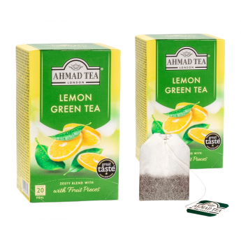 Tè verde Ahmad Tea al gusto di limone (40 g)