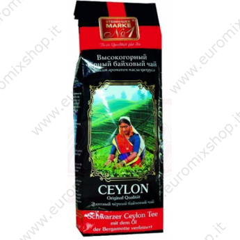 Tè nero "Marke nr.1" di Ceylon con bergamotto (500g)