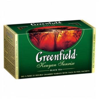 Tè nero "Greenfield - Kenyan Sunrise" (25x2g)