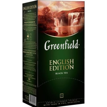 Чай "Greenfield - English Edition" чёрный (25x1г)