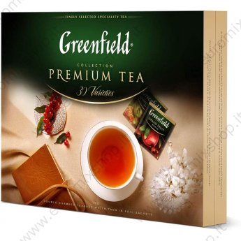 Collezione di tè e tisane "Greenfield" 30 gusti (213,2g)