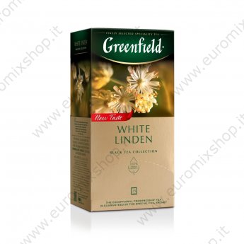 Чай "Greenfield - White Linden" чёрный с липой (25х1,5г)