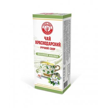 Tè verde "Krasnodar" verde al gelsomino (25 x2g)