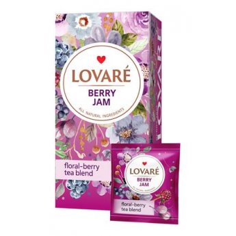 Tè "Lovare" Marmellata di frutti di bosco (24pz/2g)