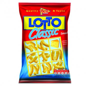 Snack"Lotto" di mais al formaggio (35g)