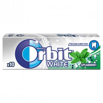 Gomma“WRIGLEY’S ORBIT WHITE SPEARMINT”, 14g Gomma“WRIGLEY’S ORBIT WHITE SPEARMINT”, 14g