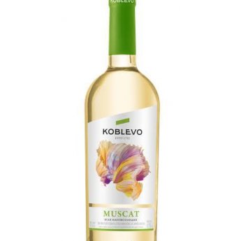 Vino bianco semidolce Moscato "KOBLEVO", 11,5%, (0,75 l)