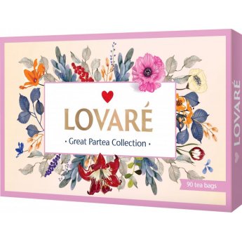 Set di te "Lovare Collezione Gran Partea Assortiti" 18 tipologie da 5 pz.