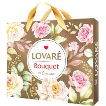 Чайный набор  "Lovare Bouquet" Коллекция чаев (6 видов по 5шт30*2г)