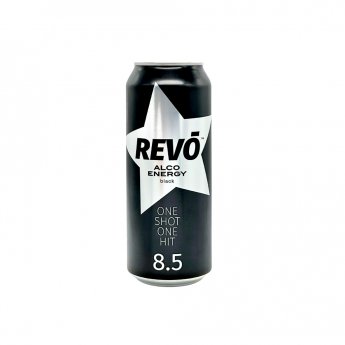 Напиток cлабоалкогольный  "Revo Alco Black" 8,5% (0,5л)