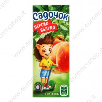Suco "Sadochek" pesca-mela (200ml)