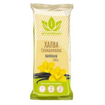 Halva "Druzhkovskaya" di girasole con vaniglia (350g)