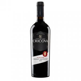 Vino rosso secco " Cricova Cabernet Savignon" 14% (0.75l)