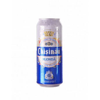 Birra "Chisinau" chiara alc.4.5% (0.5L)